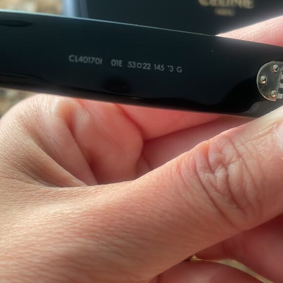 CELINE 53MM Round Sunglasses EUC - Picture 3 of 5